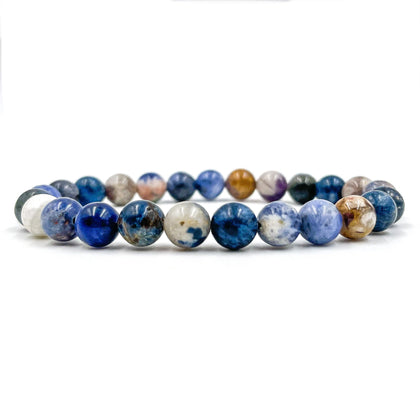 Union - Blue Sodalite Gemstone Beaded Bracelet Phreshmen