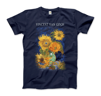 Van Gogh Five Sunflowers 1888, Artwork T-Shirt Phreshmen