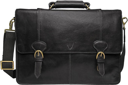 Parker Men's Leather Laptop Briefcase Phreshmen