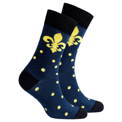 Men's Fleur De Lis Socks Phreshmen