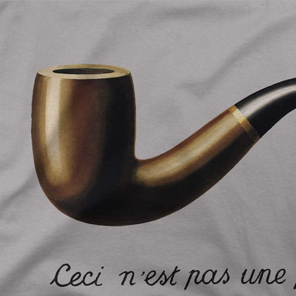 Rene Magritte This Is Not a Pipe, 1929 Artwork T-Shirt Phreshmen