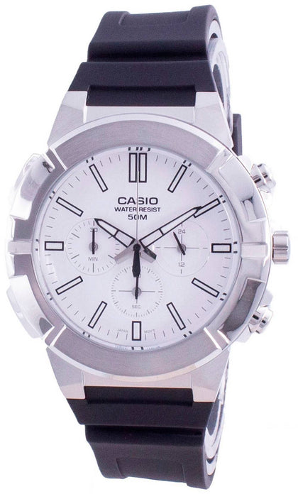Casio Multi Hands Analog Quartz Chronograph MTP-E500-7A Men's Watch Phreshmen