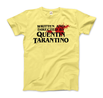 Written and Directed by Quentin Tarantino (Bloodstained) T-Shirt Phreshmen