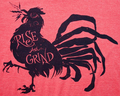 Rise and Grind Heather Red Phreshmen