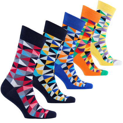 Men's Stylish Triangle Socks Phreshmen