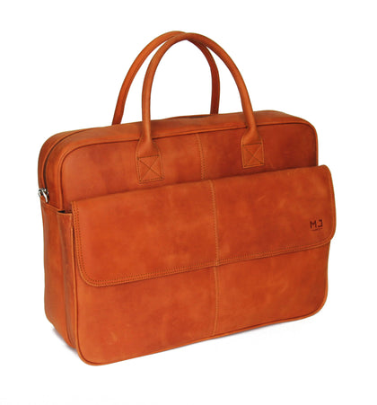 Leather Genuine Bag -Laptop Briefcase Phreshmen