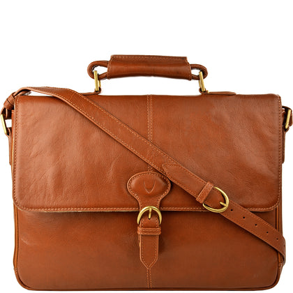 Parker Leather Medium Briefcase Phreshmen