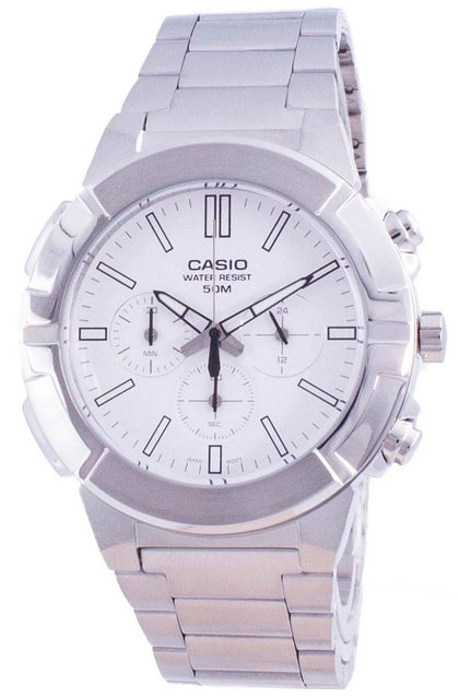 Casio Multi Hands Analog Quartz Chronograph MTP-E500D-7A Men's Watch Phreshmen