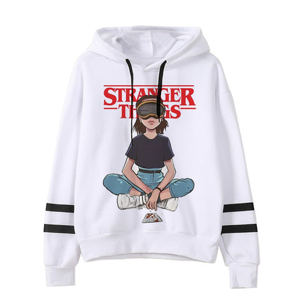 Stranger Things Season 3 Hoodie men/women Harajuku eleven Sweatshirts funny Kawaii Korean Oversized Hooded male hoodies Hip Hop Phreshmen