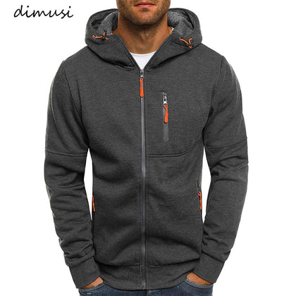 DIMUSI Mens Hoodies Casual Hooded Coat Spring Autumn Sportswear Male Cardigan Sweatshirt Mens Hip Hop Coats Brand Clothing,YA825 Phreshmen