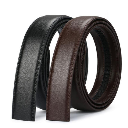 men's automatic buckle belts No Buckle Belt Brand Belt Men High Quality Male Genuine Strap Jeans Belt  free shipping 3.5cm belts Phreshmen