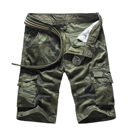 Camouflage Camo Cargo Shorts Men 2021 New Mens Casual Shorts Male Loose Work Shorts Man Military Short Pants Plus Size 29-44 Phreshmen